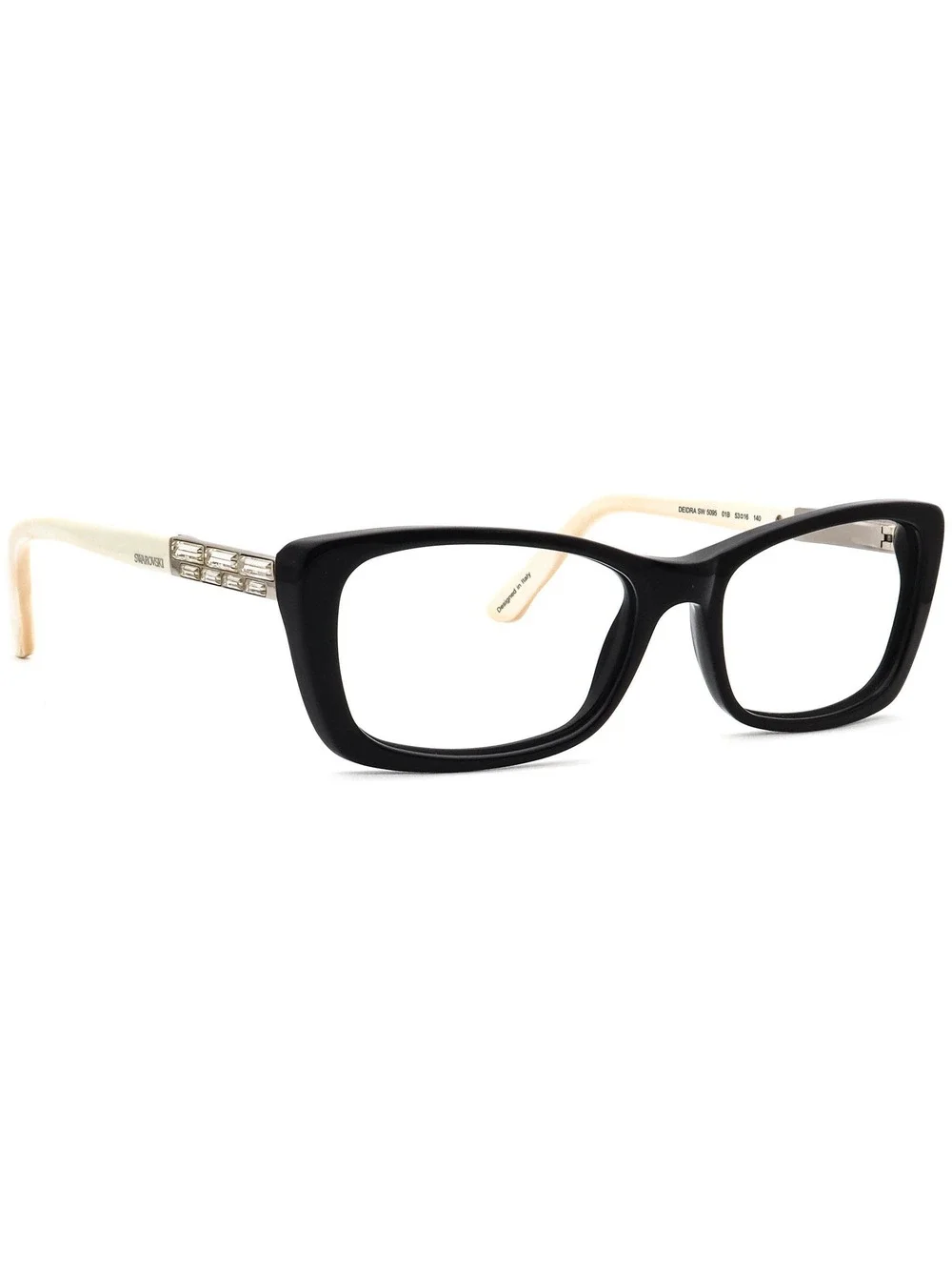 Swarovski Deidra SW 5095 01B Eyewear